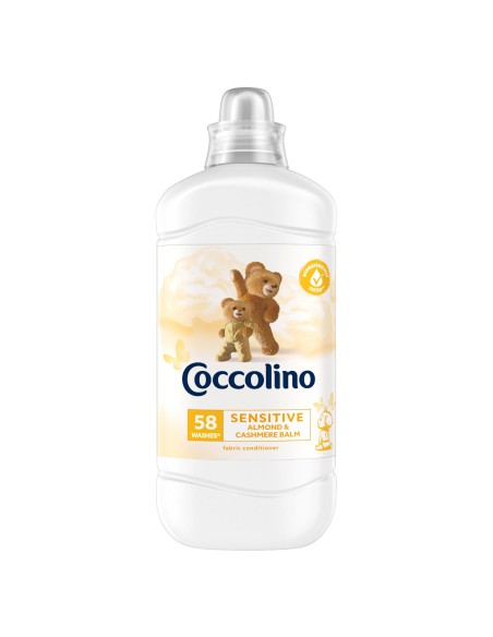 Migdałowy płyn do płukania 1450 ml Coccolino Sensitive - Płyny do płukania Migdałowy płyn do płukania  1450 ml Coccolino Sensitive 8717163623695