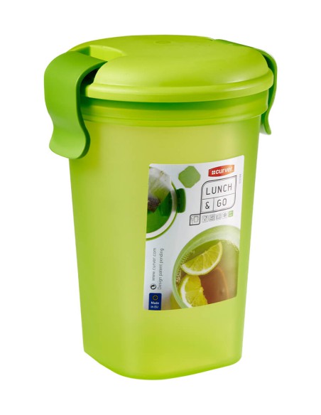 Zielony kubek na zupę 0,6l Curver - Zielony kubek na zupę 0,6l Curver 3253920769107 14