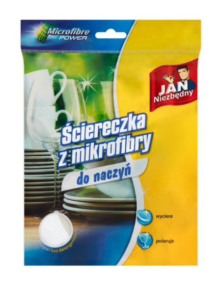 Ściereczka do naczyń z mikrofibry Jan Niezbędny - Strona główna Ściereczka do naczyń z mikrofibry Jan Niezbędny 5900536290201 3