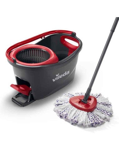 Obrotowy mop z wiadrem Vileda Turbo 3w1 Microfibre 4023103227446