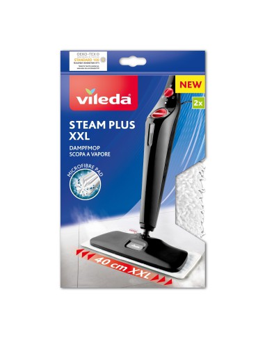 Wkład do mopa parowego Vileda Steam Plus XXL z mikrofibry 40cm 4023103213579 2