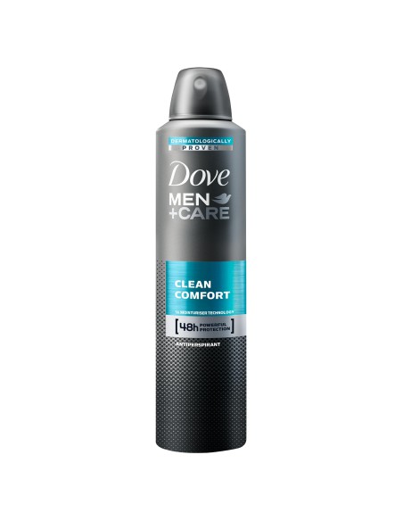Antyperspirant dla mężczyzn spray 250ml DOVE Men Comfort - Dezodoranty i wody toaletowe Antyperspirant dla mężczyzn spray 250ml DOVE Men Comfort 8718114216324