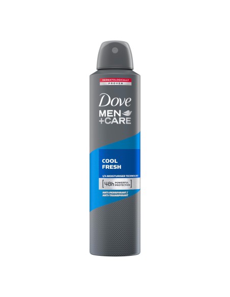 Antyperspirant w sprayu dla mężczyzn 250ml DOVE Men Cool Fresh - Dezodoranty i wody toaletowe Antyperspirant w sprayu dla mężczyzn 250ml DOVE Men Cool Fresh 8710908325823