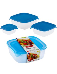 Zestaw pojemników do lodówki i zamrażarki na jedzenie Curver Fresh&Go 3szt 3253928924027 2