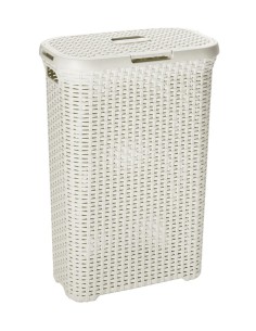 40l kremowy kosz na pranie Curver Rattan Style 3253920709004 2