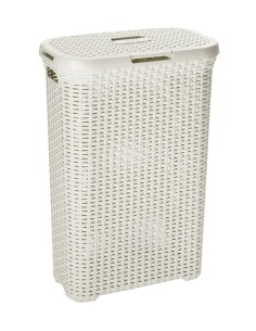 40l kremowy kosz na pranie Curver Rattan Style 3253920709004