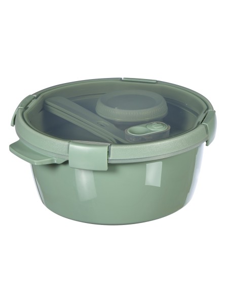 Lunchbox ze sztućcami na żywność 1,6l Curver Eco - Lunchbox ze sztućcami na żywność 1,6l Curver Eco 3253920921154