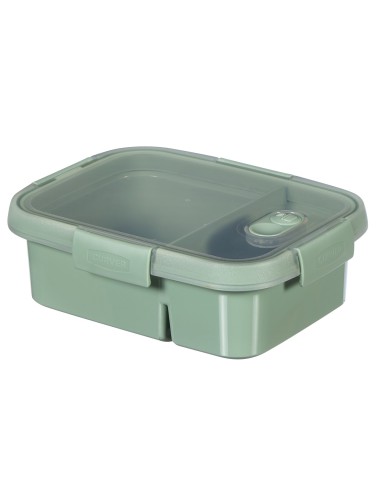 Pojemnik na żywność Curver Eco Dual  Lunchbox dzielony 0,6+0,3l 3253920925091