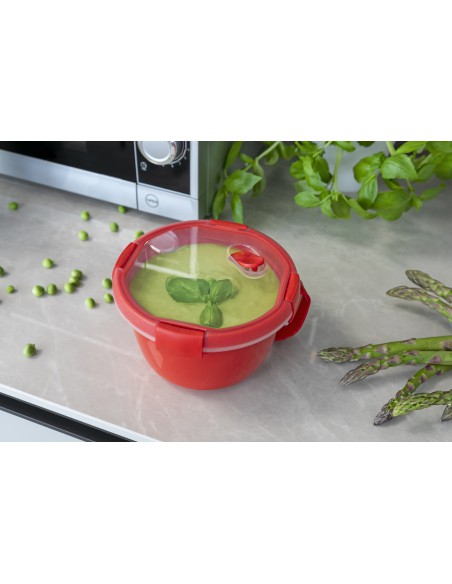 Pojmnik 0,9l na żywność do mikrofalówki lunchbox Curver 3253920933003 2