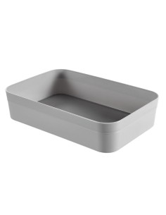 Szary organizer do szuflady 1,5l Curver Infinity 3253921727007
