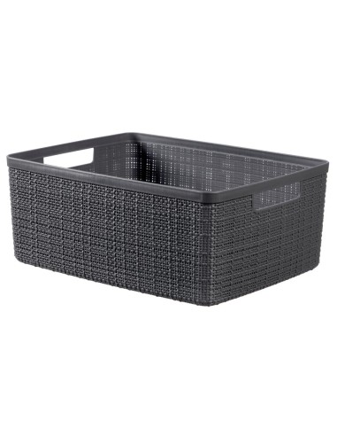 Organizer Curver Jute 12l ciemny szary 3253921905078 7