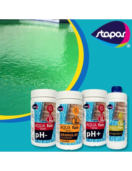 Startowy zestaw do pielęgnacji basenu 5 w 1 Stapar Aqua fun 5902349681832 6