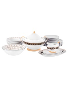 Ornamentowy serwis obiadowy Ćmielów Astra Ellada dla 6 osób, 25 elementów 5902767060233 2