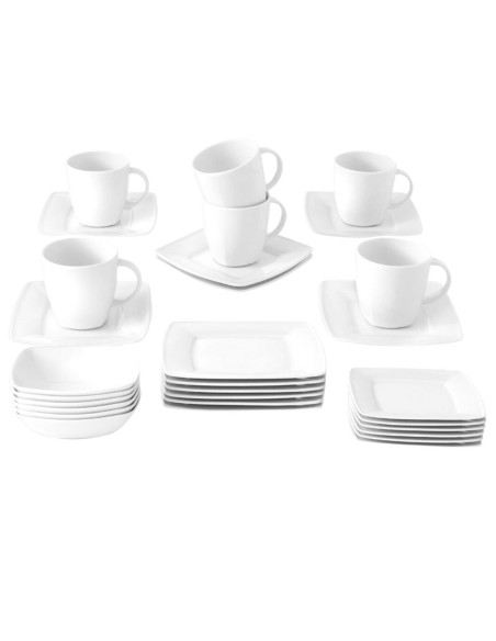 Serwis obiadowo-deserowy dla 6 osób 30 elementów Lubiana Victoria - Serwisy Serwis obiadowo-deserowy dla 6 osób 30 elementów Lubiana Victoria 5900245219968