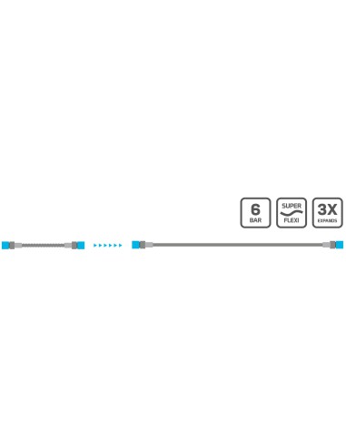 Zestaw wąż 7,5 mb zraszacz szybkozłącza  Cellfast BASIC 5907512605509 32