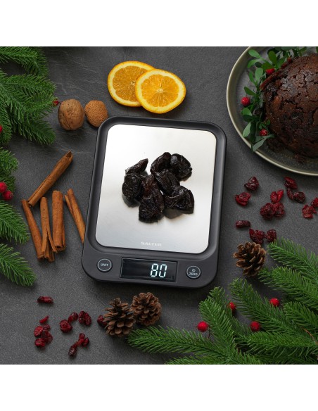 Waga kuchenna czarna  elektroniczna Salter 5kg/1g 5010777144345 2