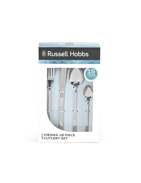 Ponadczasowy zestaw sztućców Deluxe Vienna Russell Hobbs dla 4 osób, 16 elementów - Sztućce Ponadczasowy zestaw sztućców Deluxe Vienna Russell Hobbs dla 4 osób, 16 elementów 5054061297706 2
