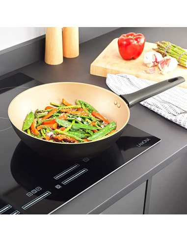 Wok patelnia głęboka non-stick Russell Hobbs Opulence 28cm 5054061445831 4