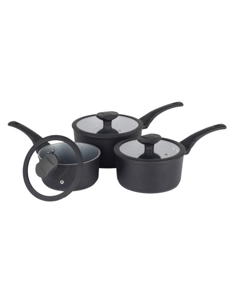 Zestaw rondli z pokrywkami Russell Hobbs Crystaltech 16/18/20cm 5054061445725