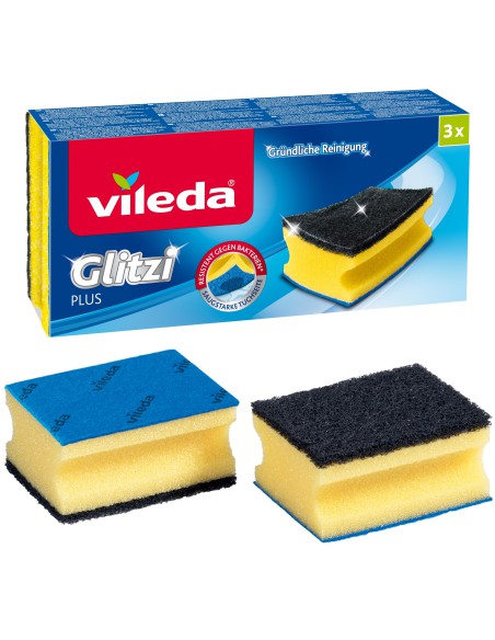 Profilowany zmywak Vileda Glitzi Plus 3szt 4003790001444 8