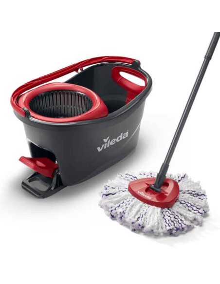 Obrotowy mop z wiadrem Vileda Turbo 3w1 Microfibre 4023103227446 13