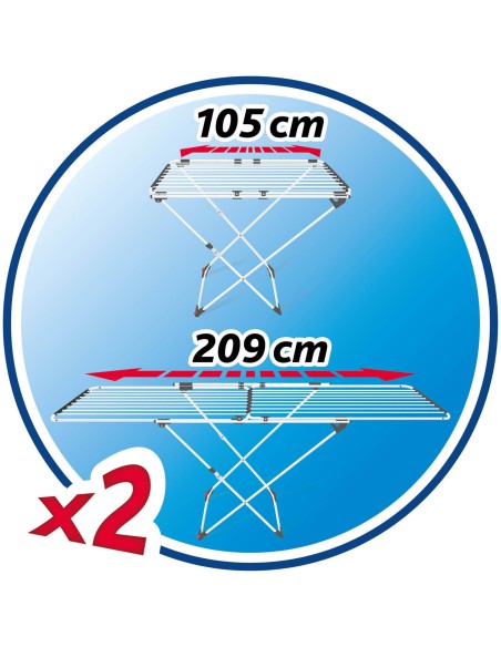 Rozsuwana suszarka na pranie Vileda Doble 22m 4023103202115 19