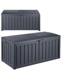 Skrzynia ogrodowa Glenwood Keter 390l grafitowa 7290005559945 2