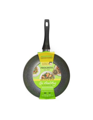 Patelnia wok z powłoką nieprzywierającą Progress Go Healthy 28 cm 5054061367331 2