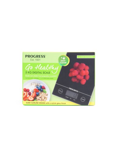 Elektroniczna waga kuchenna Progress Go Healthy 5 kg 5054061362107 2