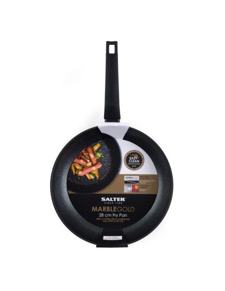 Nieprzywierająca patelnia Salter Marble Gold  24cm 5054061355109