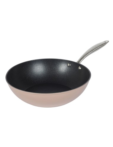 Patelnia wok nieprzywierająca Salter Metallic 28cm 5054061194531