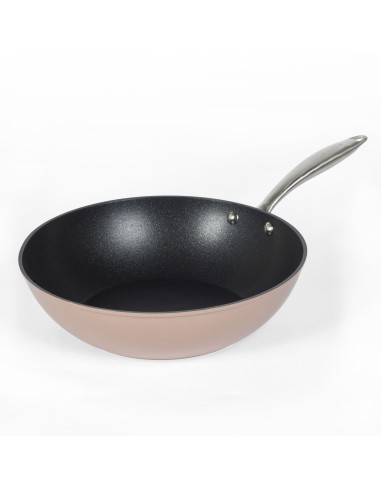 Patelnia wok nieprzywierająca Salter Metallic 28cm 5054061194531 3