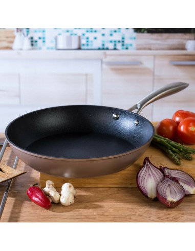 Patelnia wok nieprzywierająca Salter Metallic 28cm 5054061194531 5