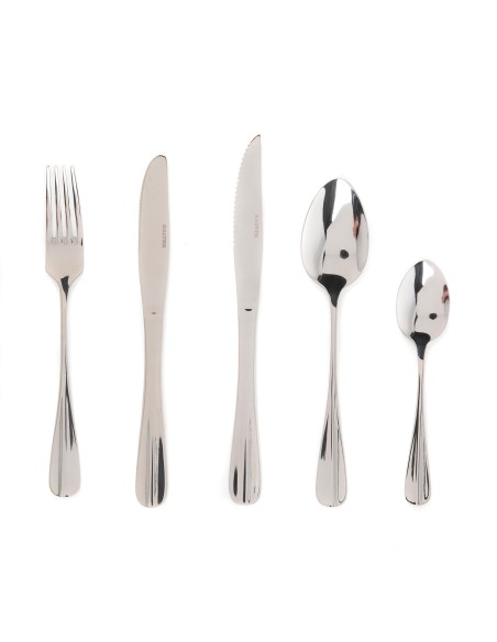 Srebrny zestaw sztućców Salter Newbury dla 4 osób, 20 elementów 5054061354874