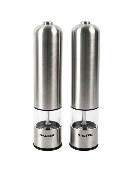 Elektryczne młynki do soli pieprzu przypraw 2szt Salter 5010777147858 3