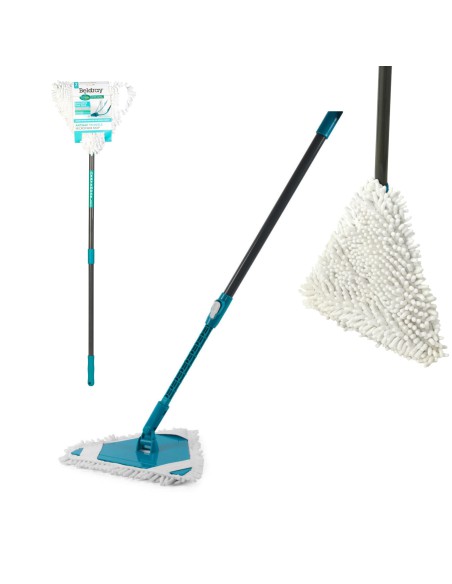 Mop trójkątny z elastycznym kijem Beldray AntiBac  5053191074232