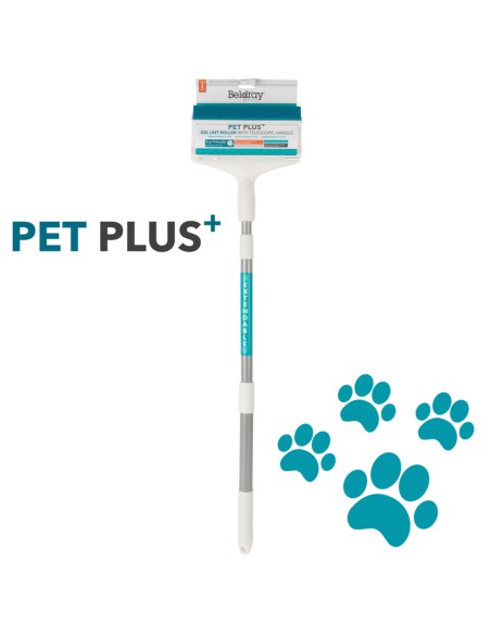 Rolka żelowa do usuwania sierści teleskopowa Beldray Pet Plus+ 5053191072573 3