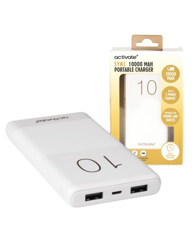 Powerbank 10000 mAh do smartfona i tabletu Activate 5054061347647