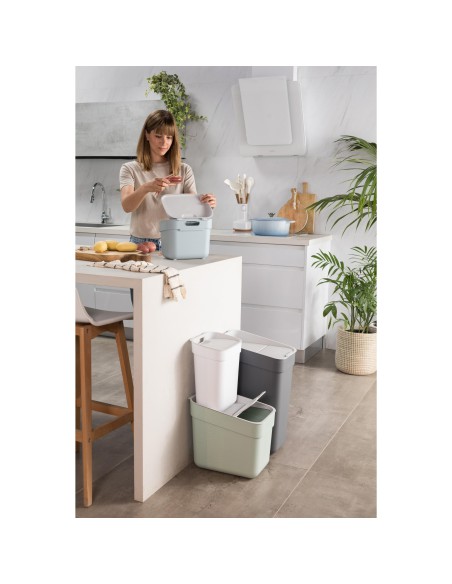 Kosz do segregacji śmieci 10l Curver Ready To Collec - Kosze na śmieci Kosz  do segregacji śmieci 10l Curver Ready To Collec 3253922101028 7