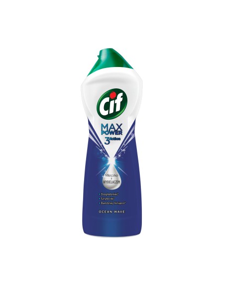 Mleczko z wybielaczem morski 1000g Cif Max Power  8710447415986 2