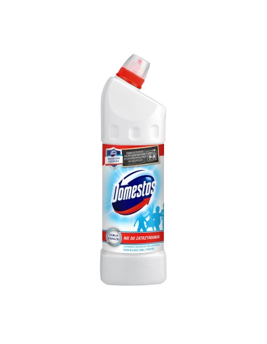 Biel i połysk żel do WC z chlorem 1250ml DOMESTOS - Środki czystości do kuchni i łazienki