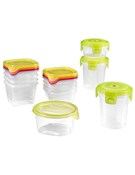 Zestaw 4 pojemników na jedzenie do podgrzewania w mikrofalówce Curver Fresh&Go 0,25l - Bidony i lunch boxy Zestaw 4 pojemników na jedzenie do podgrzewania w mikrofalówce Curver Fresh&Go 0,25l 3253928045005 4