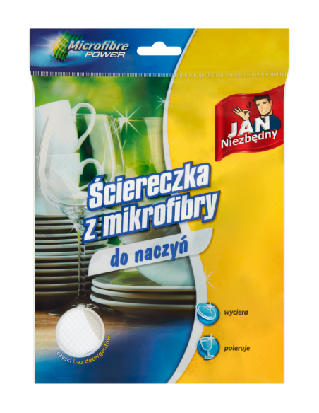 Ściereczka do naczyń z mikrofibry Jan Niezbędny - Strona główna Ściereczka do naczyń z mikrofibry Jan Niezbędny 5900536290201