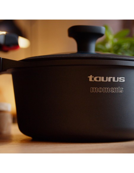Praktyczny garnek aluminiowy non-stick o średnicy 28cm Taurus Great Moments 8414234809285 5