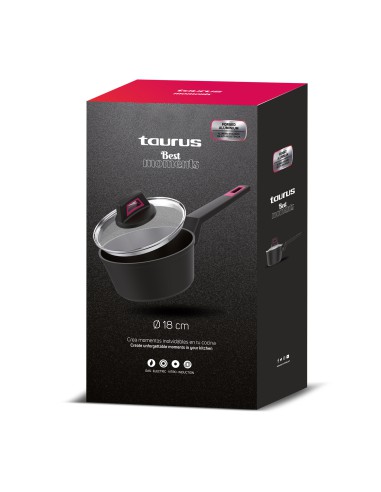 Rondel aluminiowy non-stick 18cm Taurus Best Moments 8414234809322 3