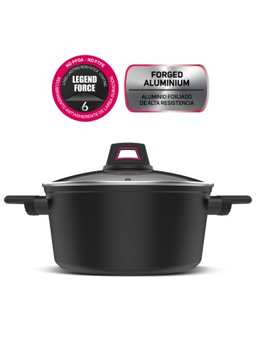 Aluminiowy garnek non-stick 28cm Taurus Best Moments 8414234809414