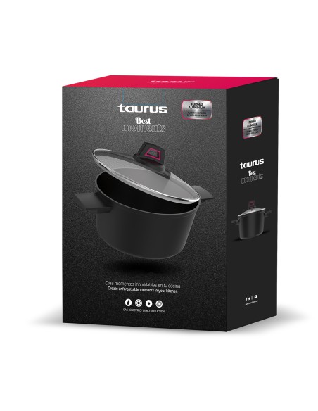 Aluminiowy garnek non-stick 28cm Taurus Best Moments 8414234809414 3