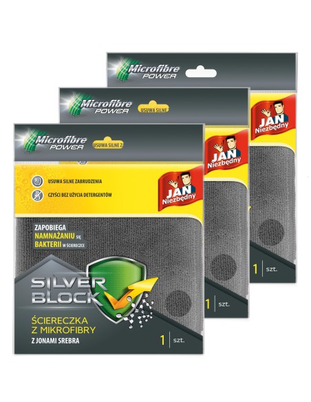 Wzbogacona ściereczka Jan Niezbędny 3x - Ścierki i ściereczki Wzbogacona ściereczka Jan Niezbędny 3x 5900536343075