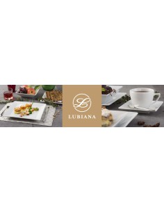 Praktyczny talerz głęboki kwadratowy Lubiana Classic 21,5 cm 5900245190311 2