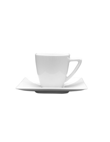 Lubiana Classic Filiżanka do kawy espresso ze spodkiem 70ml/11cm 5900245153484